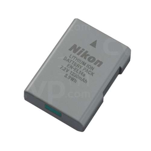 Buy Nikon (VFB11408) ENEL14a Rechargeable Liion Battery for DSLR